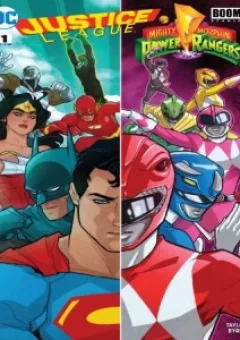 Justice League vs Power Rangers